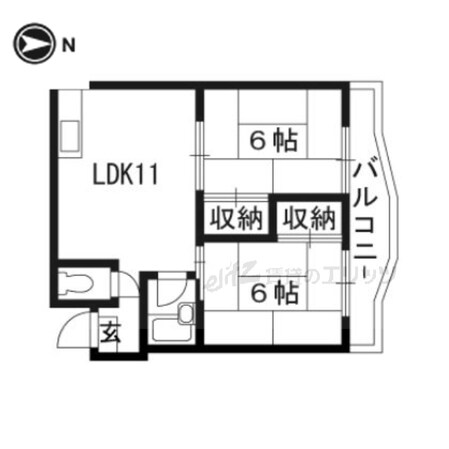 マンションしまの物件間取画像